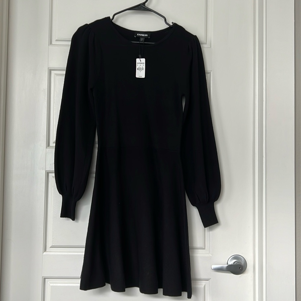 Express black dress